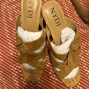 heel sandals , Never been worn NEW